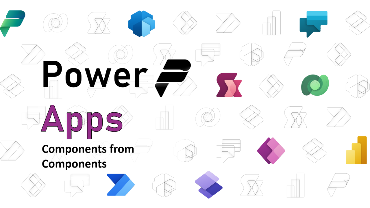 power apps components from components